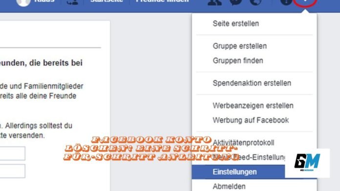 Facebook Konto löschen