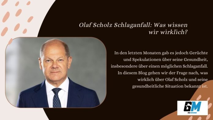 Olaf Scholz Schlaganfall