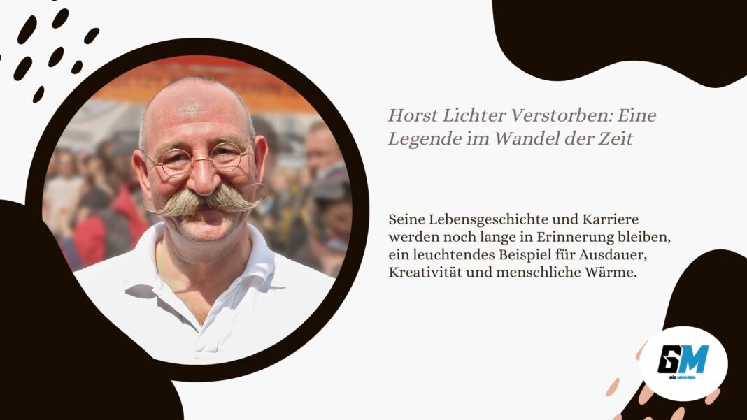 Horst Lichter Verstorben