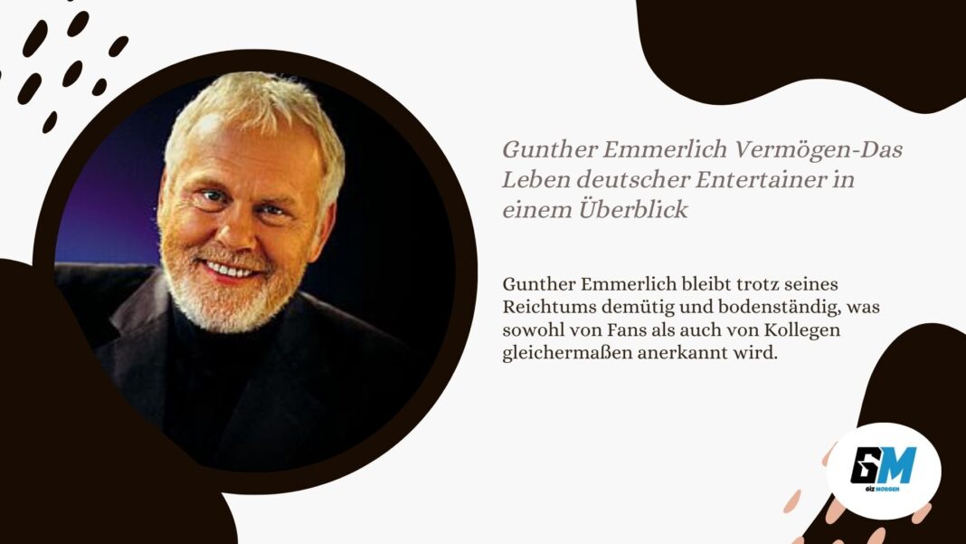 Gunther Emmerlich Vermögen